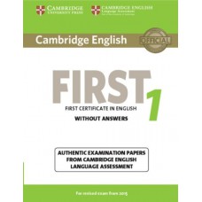 CAMBRIDGE ENGLISH FIRST CERTIFICATE 1