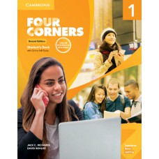 FOUR CORNERS 1 - SB W/ONLINE SELF STUDY & ONLINE WB 2ED