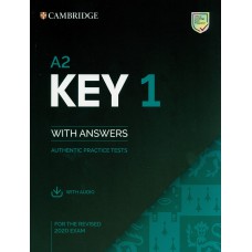 A2 KEY 1 - SB WITH ANSWERS AND AUDIO DOWNLOAD - REV EXAM 2020