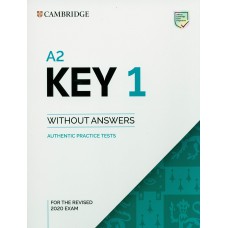 A2 KEY 1 - SB WITHOUT ANSWES - REV EXAM 2020