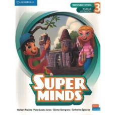 SUPER MINDS 3 - WB WITH DIGITAL PACK - 2º ED