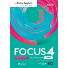 FOCUS 4 - STUDENT´S BOOK & EBOOK WITH ONLINE PRACTICE - 2ND