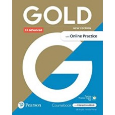 GOLD C1 ADVANCED - COURSEBOOK WITH ONLINE PRACTICE