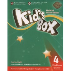 AMERICAN KIDS BOX 4 - WB W/ONLINE RESOURCES UPDATED 2ED