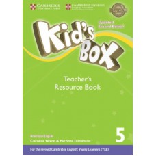 AMERICAN KIDS BOX 5 - TEACHERS RESOURCE BK W/ONLINE AUDIO UPDATED 2ED