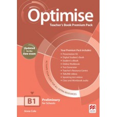 OPTIMISE TEACHERS BOOK PREMIUM PACK B1