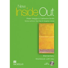 NEW INSIDE OUT WORKBOOK WITH AUDIO CD-ELEM. (W/KEY)