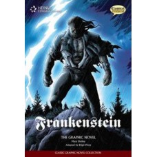 FRANKENSTEIN - CLASSICAL COMICS - BRITISH - BOOK W/ AUD CD