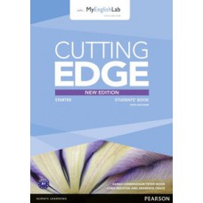 CUTTING EDGE: STARTER - STUDENTS'''' BOOK WITH DVD-ROM WITH MYENGLISHLAB