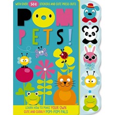 POM PETS - ACTIVITY BOOK WITH OVER 500 STICKERS AND CUTE PRE
