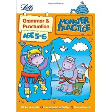 MONSTER PRACTICE - GRAMMAR - AGE 5-6 - BOOK WITH STICKER