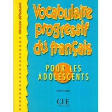 Vocabulaire progressif du français - Pour les adolescents - debutant + Corrigés