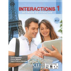 Interactions 1 - a1.1 - Livre tout en un + DVD-rom