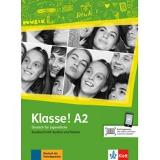 KLASSE A2-KURSBUCH+AUD/VID ONLINE