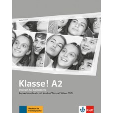 KLASSE!, LEHRERHANDBUCH MIT AUDIO-CDS, VIDEO-DVD - A2