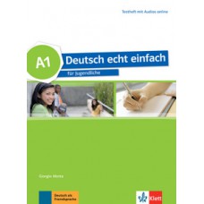 DEUTSH ECHT EINFACH A1-TESTHEFT+AUD ONL