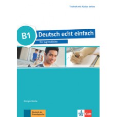 DEUTSCH ECHT EINFACH B1-TESTHEFT+AUD ONL