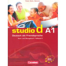 Studio D A1 - KURSBUCH & ARBEITSBUCH (7-12) Con CD (Texto + Exercicio)