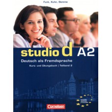 Studio D A2 - KURSBUCH & ARBEITSBUCH (7-12) - Con CD (Texto + Exercicio)