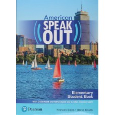 AMERICAN SPEAKOUT ELEMENTARY - SB WITH DVD-ROM + ENGLAB 2ND