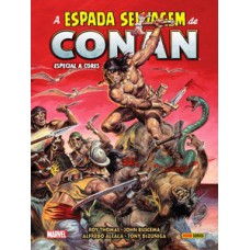 CONAN, O BARBARO : A ESPADA SELVAGEM EM CORES