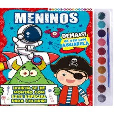 MENINOS - LIVRO PARA PINTAR