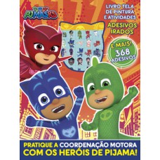 PJ MASKS - LIVRO TELA DE PINTURA E ATIVIDADES