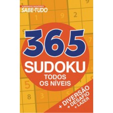 ALMANAQUE PASSATEMPOS SABE-TUDO - 365 SUDOKU