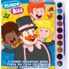 MUNDO BITA - LIVRO PARA PINTAR COM AQUARELA