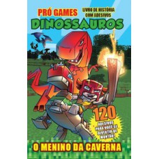 LIVRO DE HISTÓRIA COM ADESIVOS DINOSSAUROS