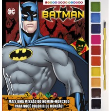 BATMAN - LIVRO PARA PINTAR COM AQUARELA