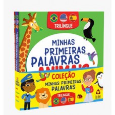 COLEÇÃO MINHAS PRIMEIRAS PALAVRAS - KIT COM 4 LIVROS