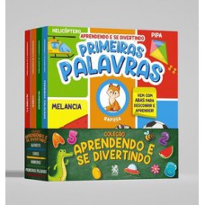 COLEÇÃO APRENDENDO E SE DIVERTINDO - KIT COM 4 LIVROS