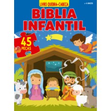 BÍBLIA INFANTIL - LIVRO QUEBRA-CABEÇA