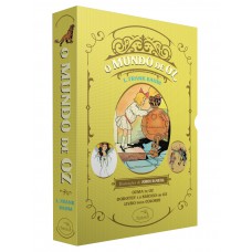 Box O Mundo de Oz: Ozma de Oz + Dorothy e o Mágico em Oz + Livro para colorir: (Acompanha pôster e marcadores)