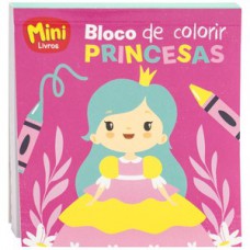 MINI BLOCO DE COLORIR: PRINCESAS