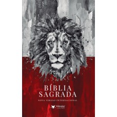 BÍBLIA SAGRADA NVT - VERMELHO E CINZA