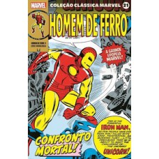 COLEÇÃO CLÁSSICA MARVEL VOL. 21 - HOMEM DE FERRO VOL. 3