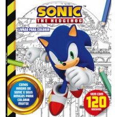 SONIC - LIVRÃO PARA COLORIR