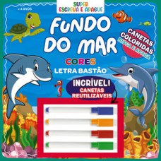 SUPER ESCREVA E APAGUE - FUNDO DO MAR