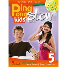 PING PONG KIDS STAR ED. STUDENTS BOOK W/MULTI-ROM/WEB CODE-5