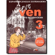 Nuevo ven 3 libro de ejercicios + CD audio