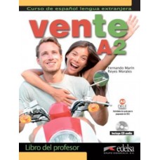 Vente A2 - Libro del professor + CD audio