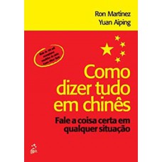 COMO DIZER TUDO EM CHINES