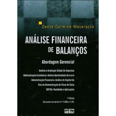 ANÁLISE FINANCEIRA DE BALANÇOS - ABORDA