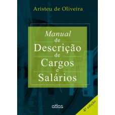 MANUAL DE DESCRIÇÃO DE CARGOS E SALÁRIOS