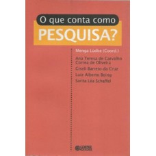 O QUE CONTA COMO PESQUISA?