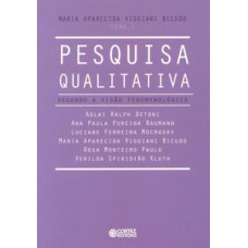 PESQUISA QUALITATIVA: SEGUNDO A VISÃO FENOMENOLÓGICA