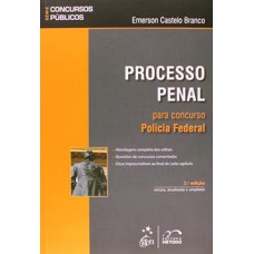 PROCESSO PENAL PARA CONCURSO - POLICIA