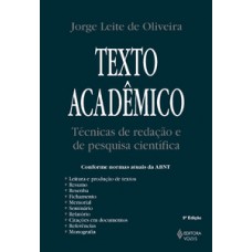 TEXTO ACADEMICO - TECNICAS DE REDACAO